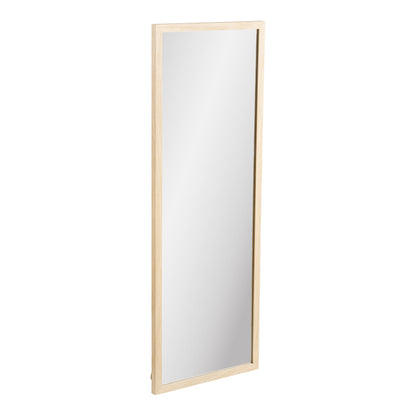 Scottsdale Wandspiegel - Wandspiegel, Holzrahmen, natur 45x110 cm