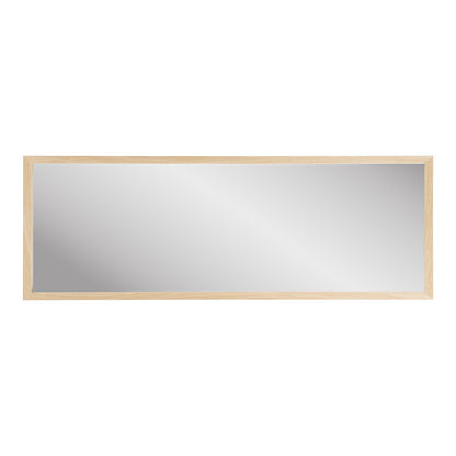 Scottsdale Wandspiegel - Wandspiegel, Holzrahmen, natur 45x110 cm
