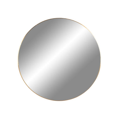 Jersey Spiegel - Spiegel, Stahl, Messing-Optik ø60 cm