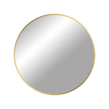 Madrid Mirror - Mirror, aluminium, brass look ø60 cm