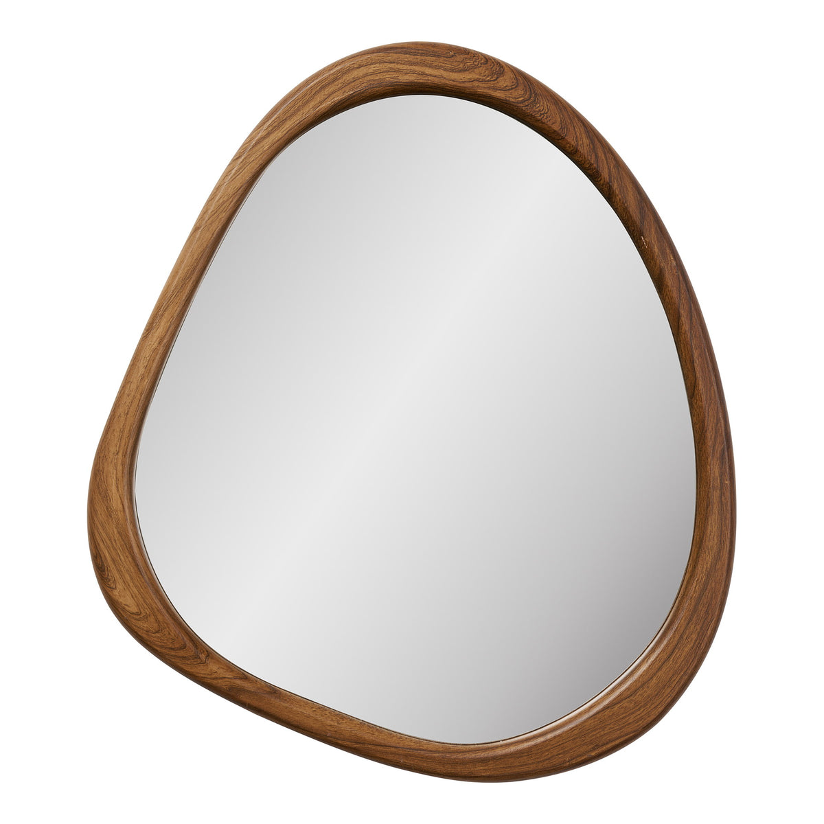 Spiegel Luxon – MDF met houtlook, naturel, 44x47 cm