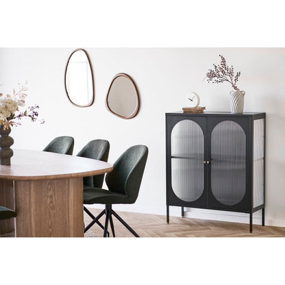 Spiegel Luxon – MDF met houtlook, naturel, 44x47 cm