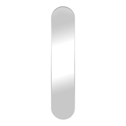 Hennetved Mirror - Mirror, aluminium, silver  35x170 cm