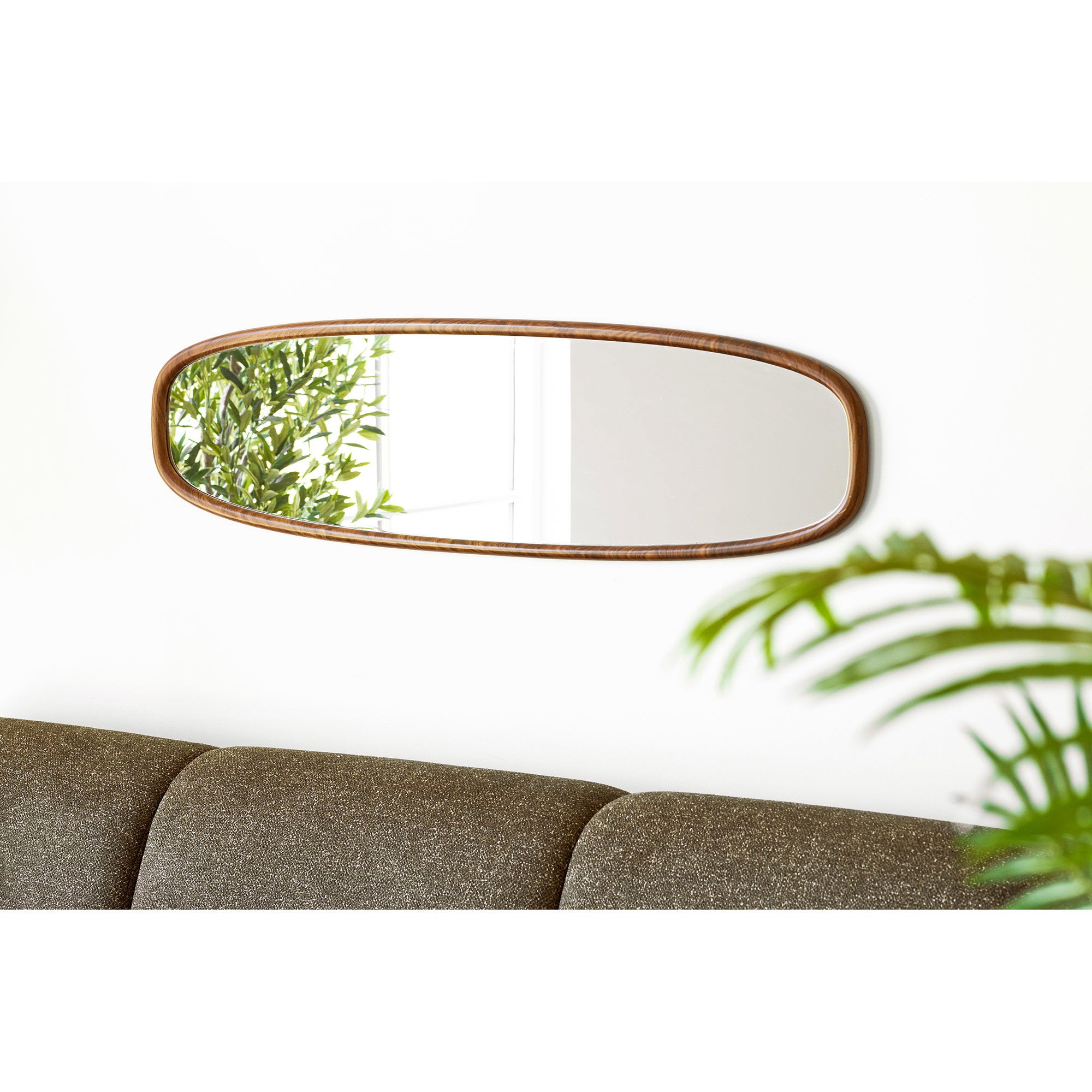 Luxon Spiegel - Spiegel, Holzoptik, 40x150 cm
