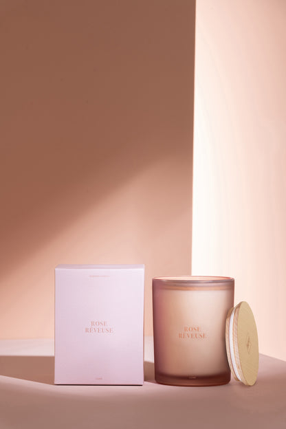 Duftkerze Accords Essentiels Rose Rêveuse-52H