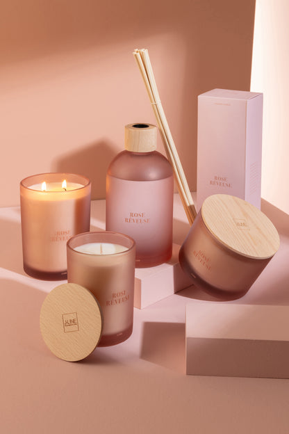 Duftkerze Accords Essentiels Rose Rêveuse-52H
