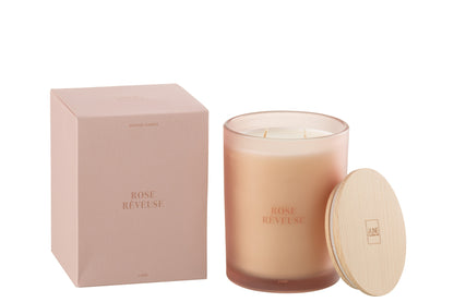Duftkerze Accords Essentiels Rose Rêveuse-52H