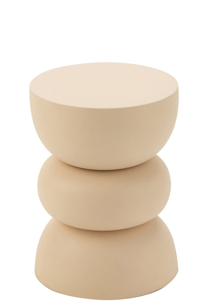 Side Table Lise Iron Beige