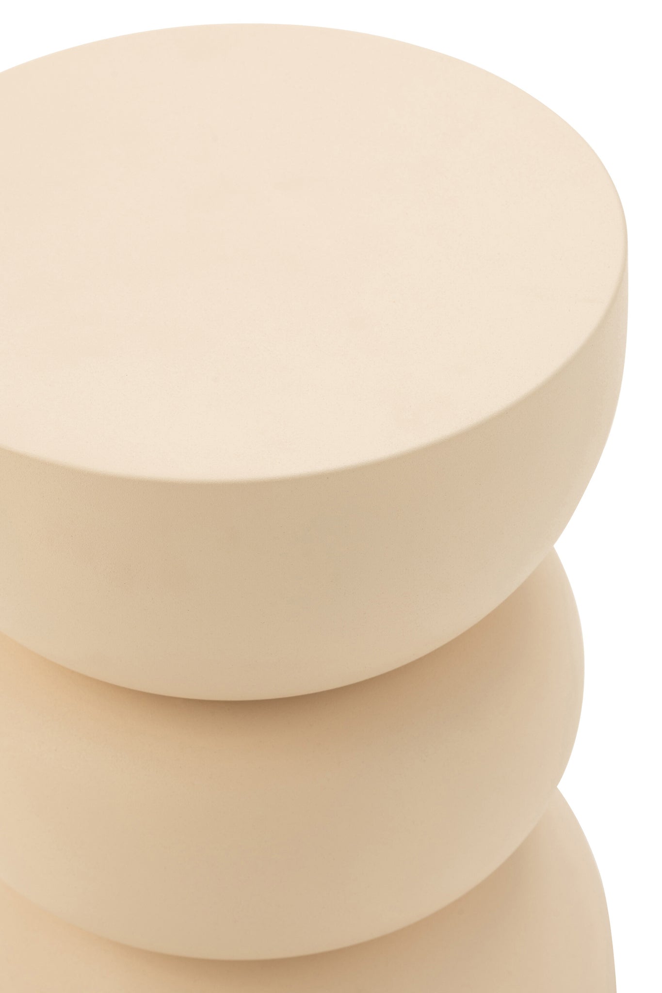 Side Table Lise Iron Beige