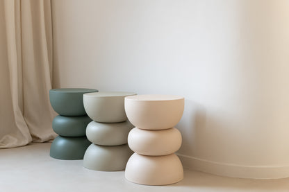 Side Table Lise Iron Beige