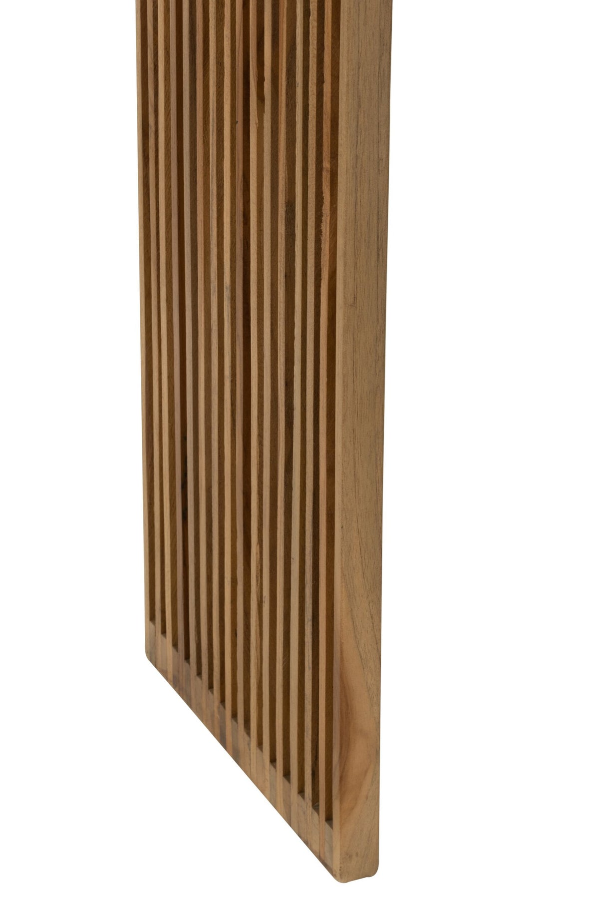 Set di 2 console con ripiano in teak riciclato naturale