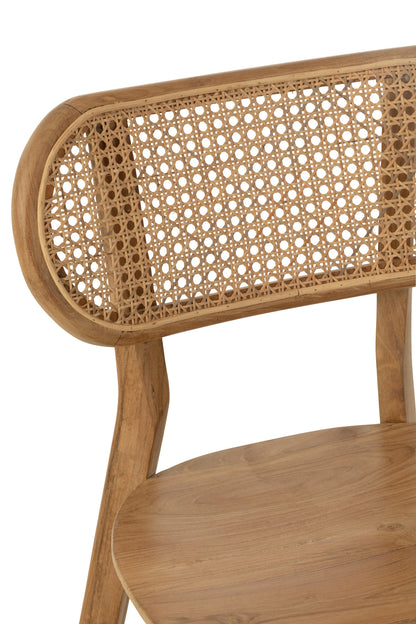 Stuhl Peanut Teakholz Natur