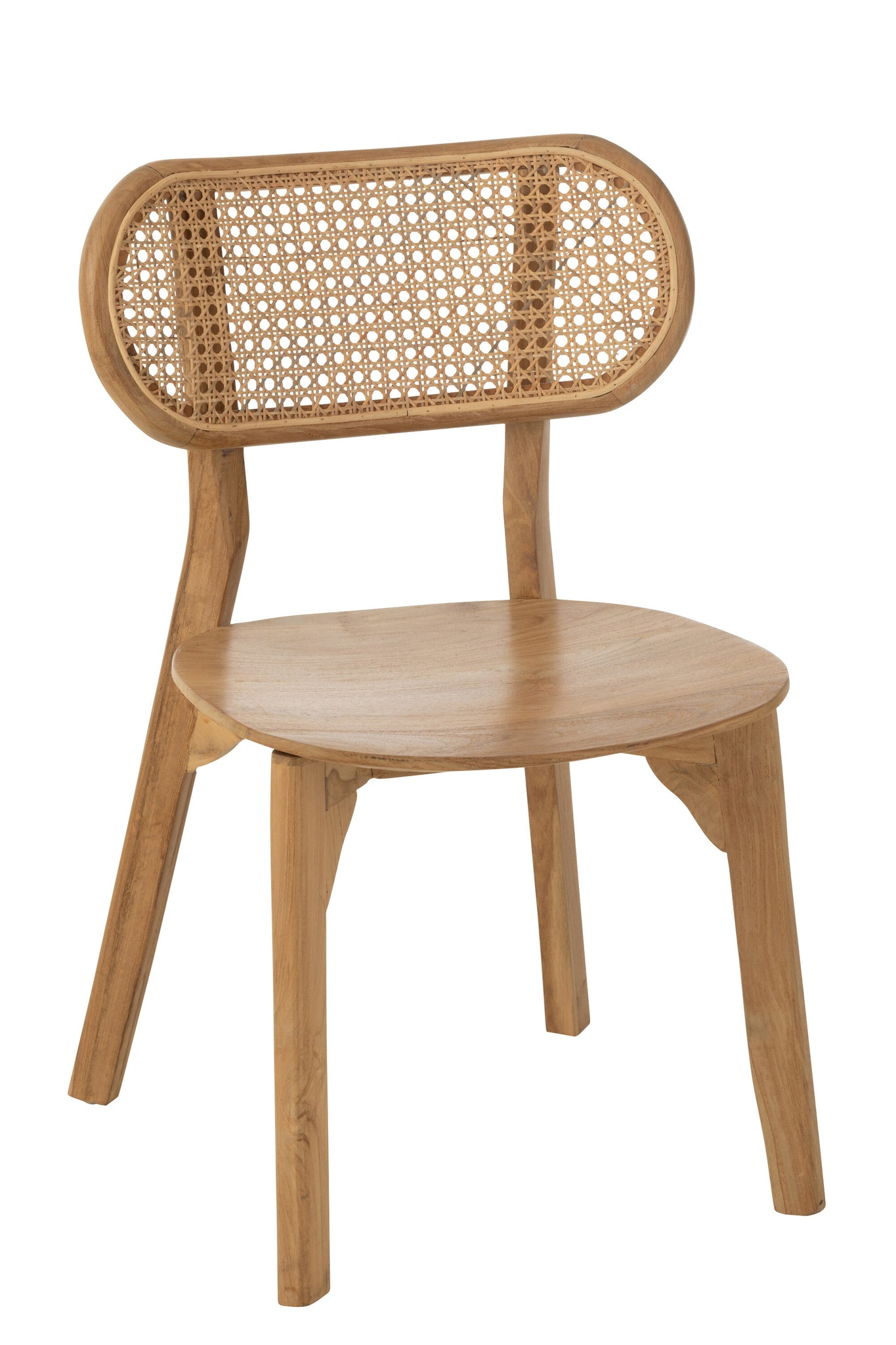 Stuhl Peanut Teakholz Natur