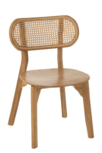 Stuhl Peanut Teakholz Natur