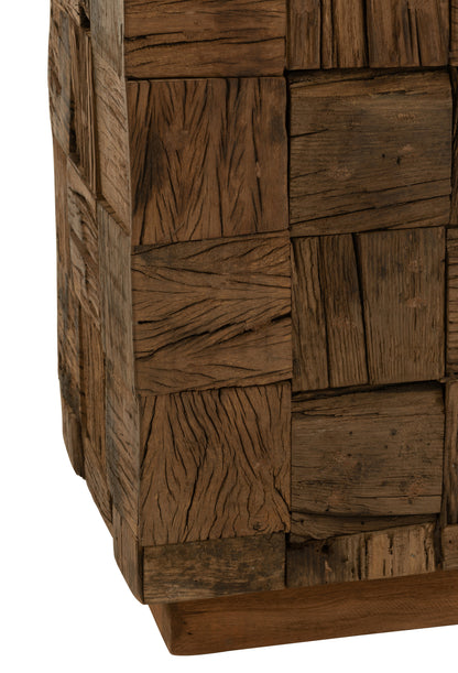 Pillar Wood Natural Small
