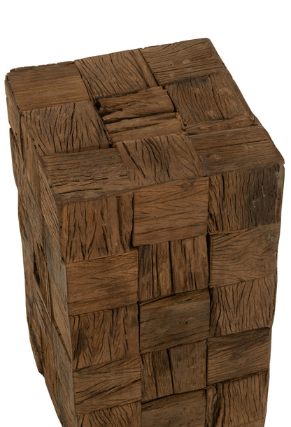 Pillar Wood Natural Small