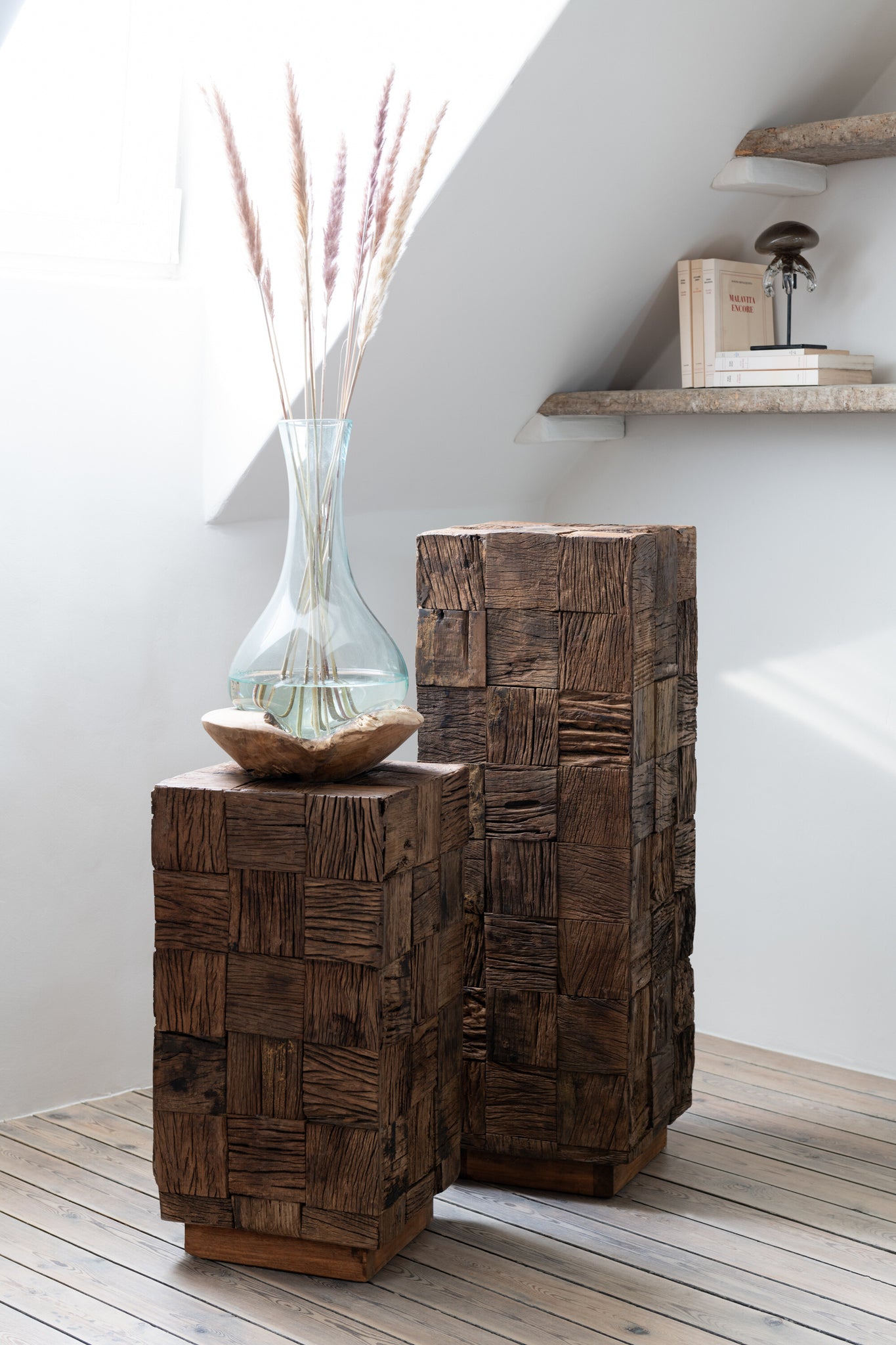 Pillar Wood Natural Small