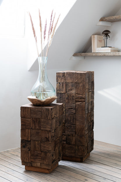 Pillar Wood Natural Small