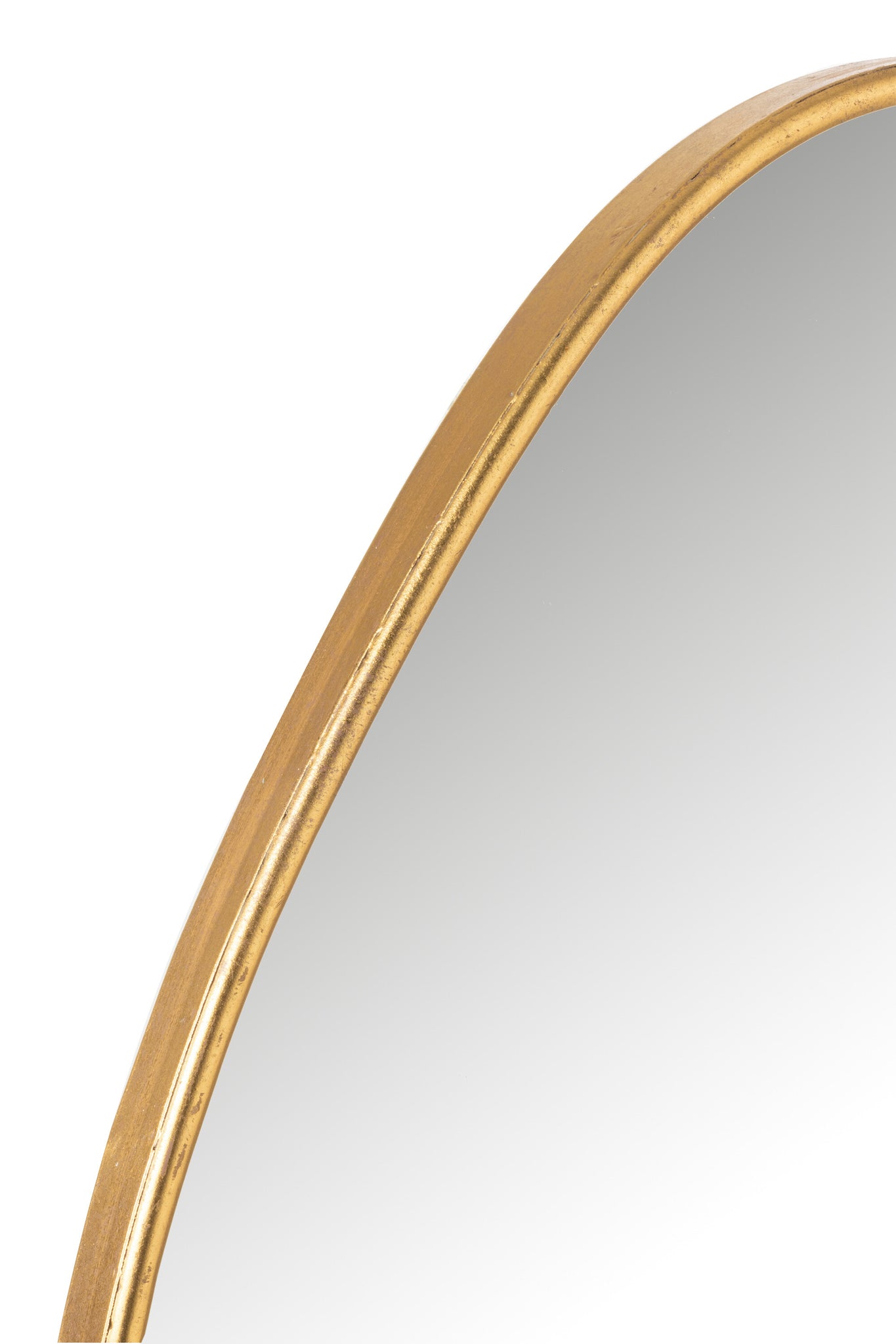 Mirror Abstract Mdf/Glass Gold  Large