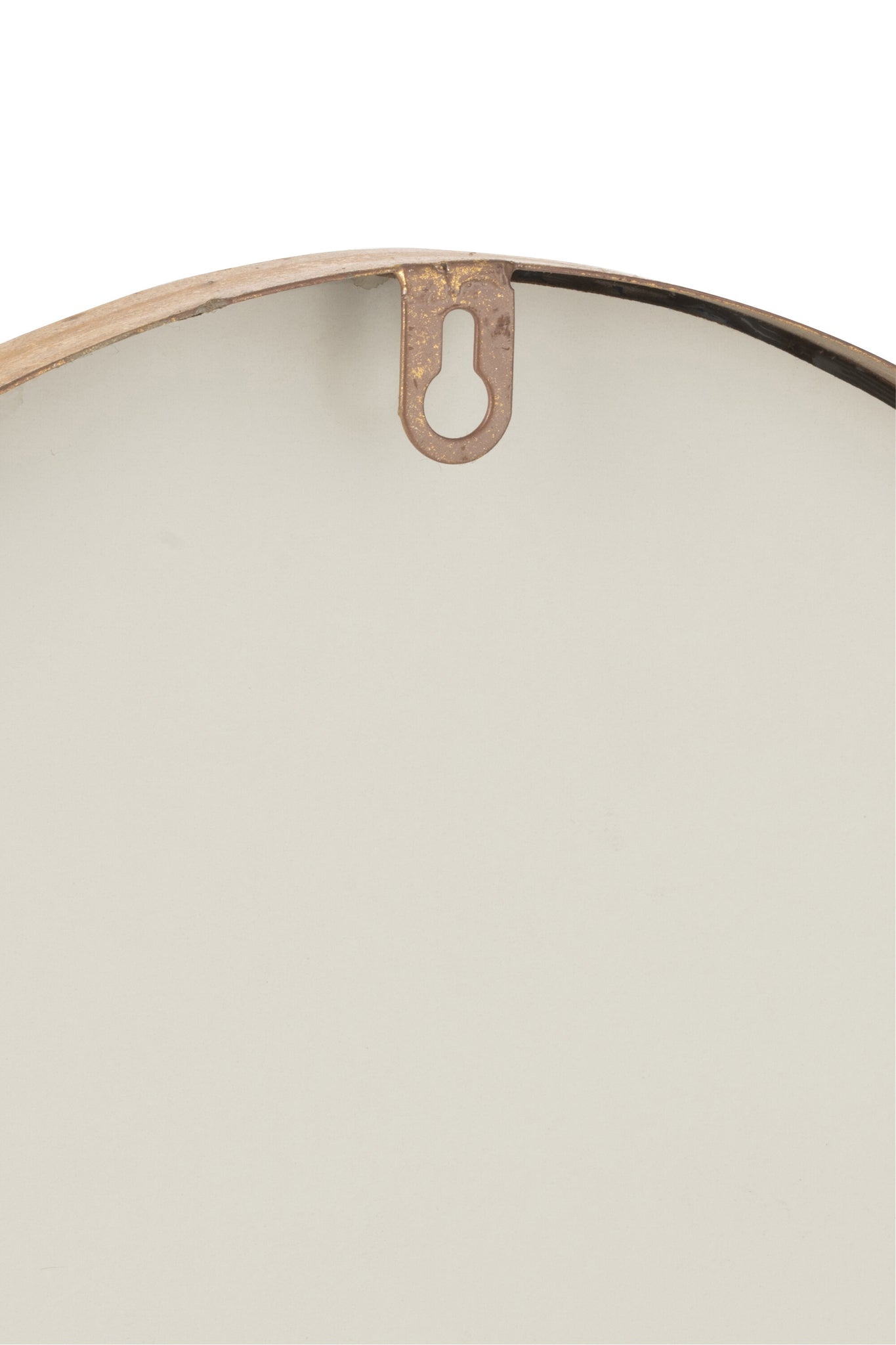 Mirror Abstract Mdf/Glass Gold  Large