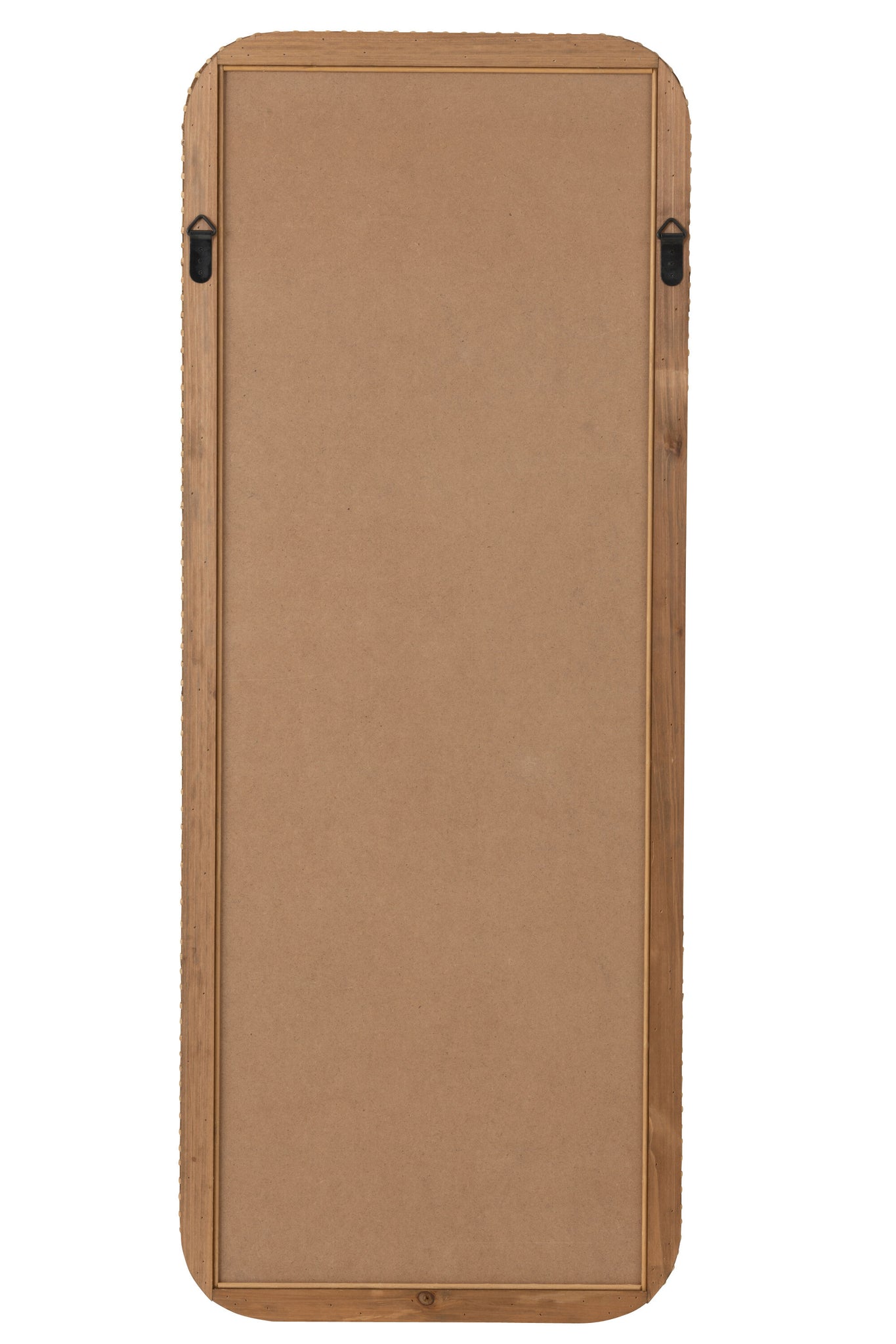 Mirror Rectangle Fir Wood/Glass Natural