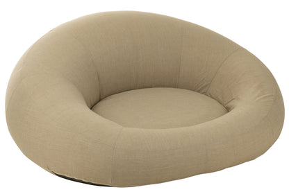 Matratze Donut Polypropylen Beige