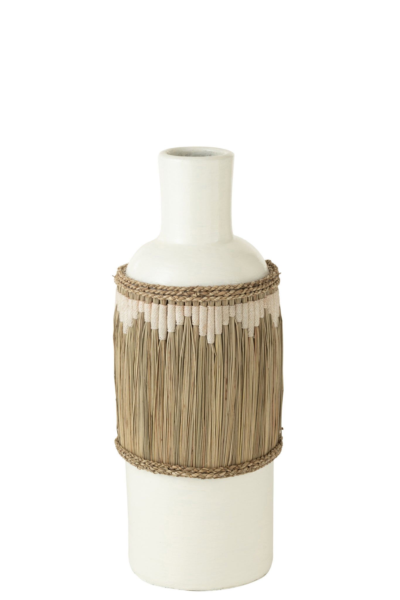 Vase Pattern Terracota/Seagrass White/Natural