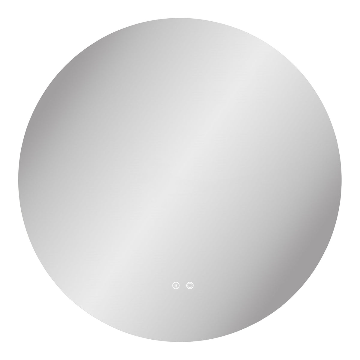 Spiegel Kiama – glas met LED, anti-condens, ø80 cm