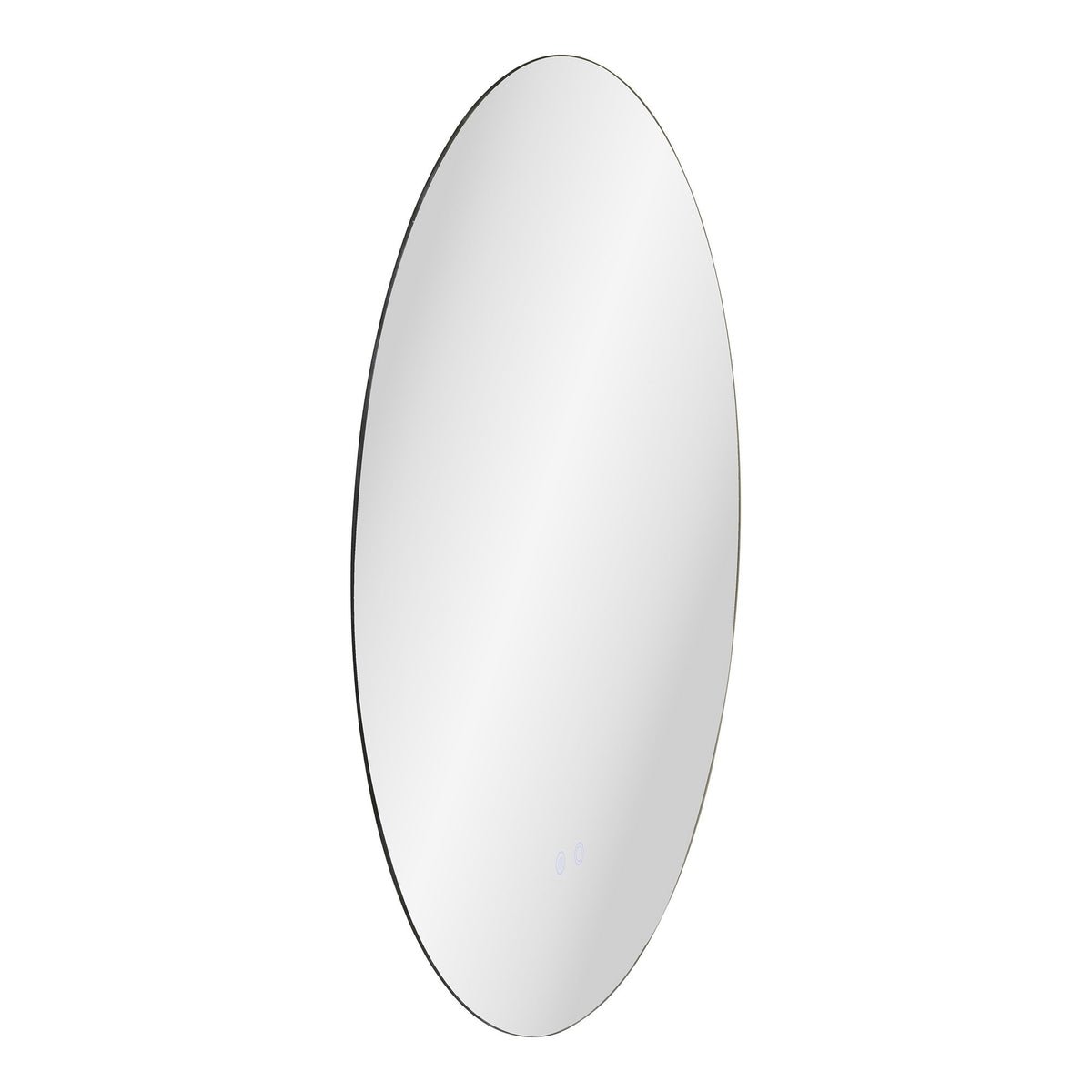 Spiegel Kiama – glas met LED, anti-condens, ø80 cm