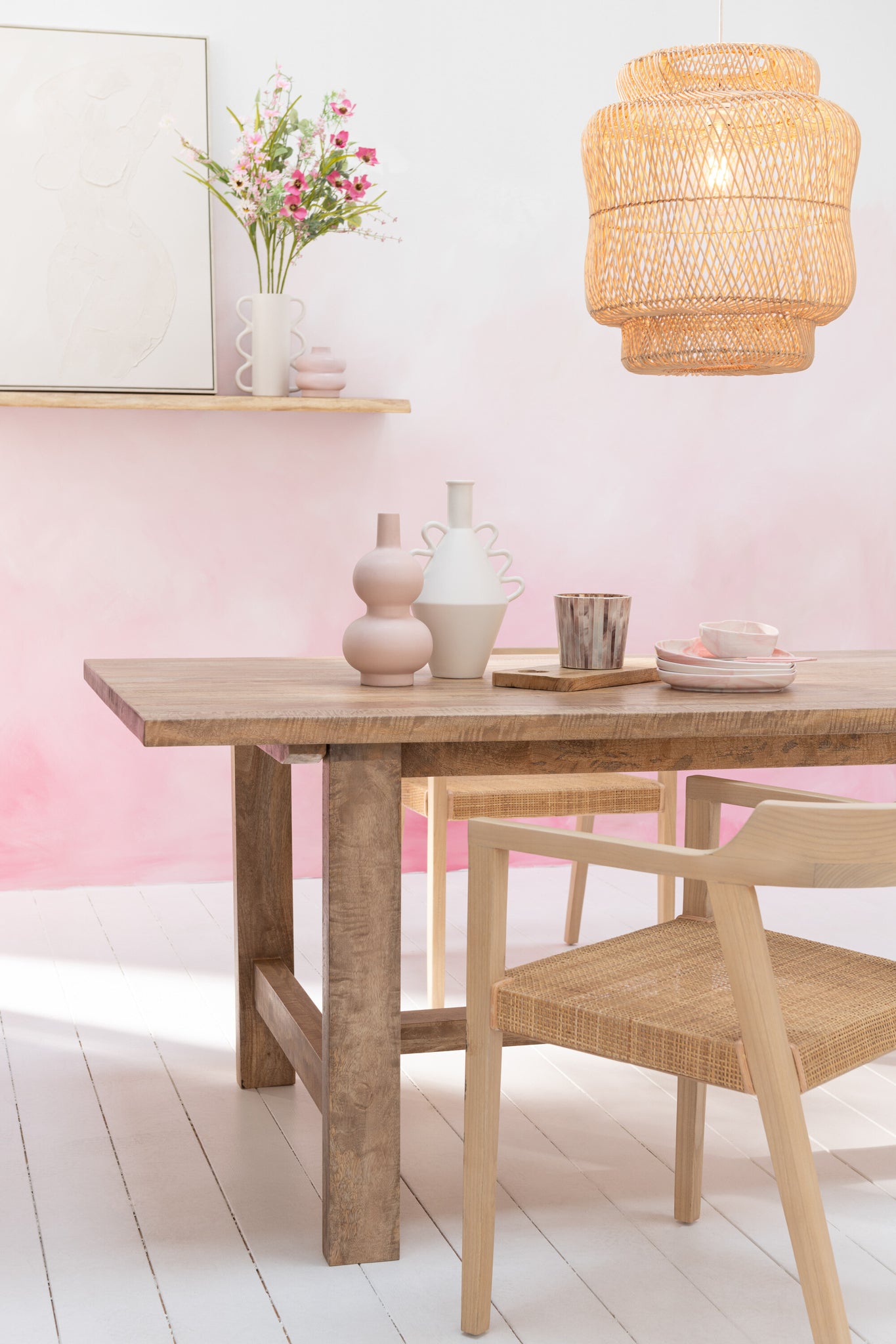 Lampshade Rosa Rattan Natural