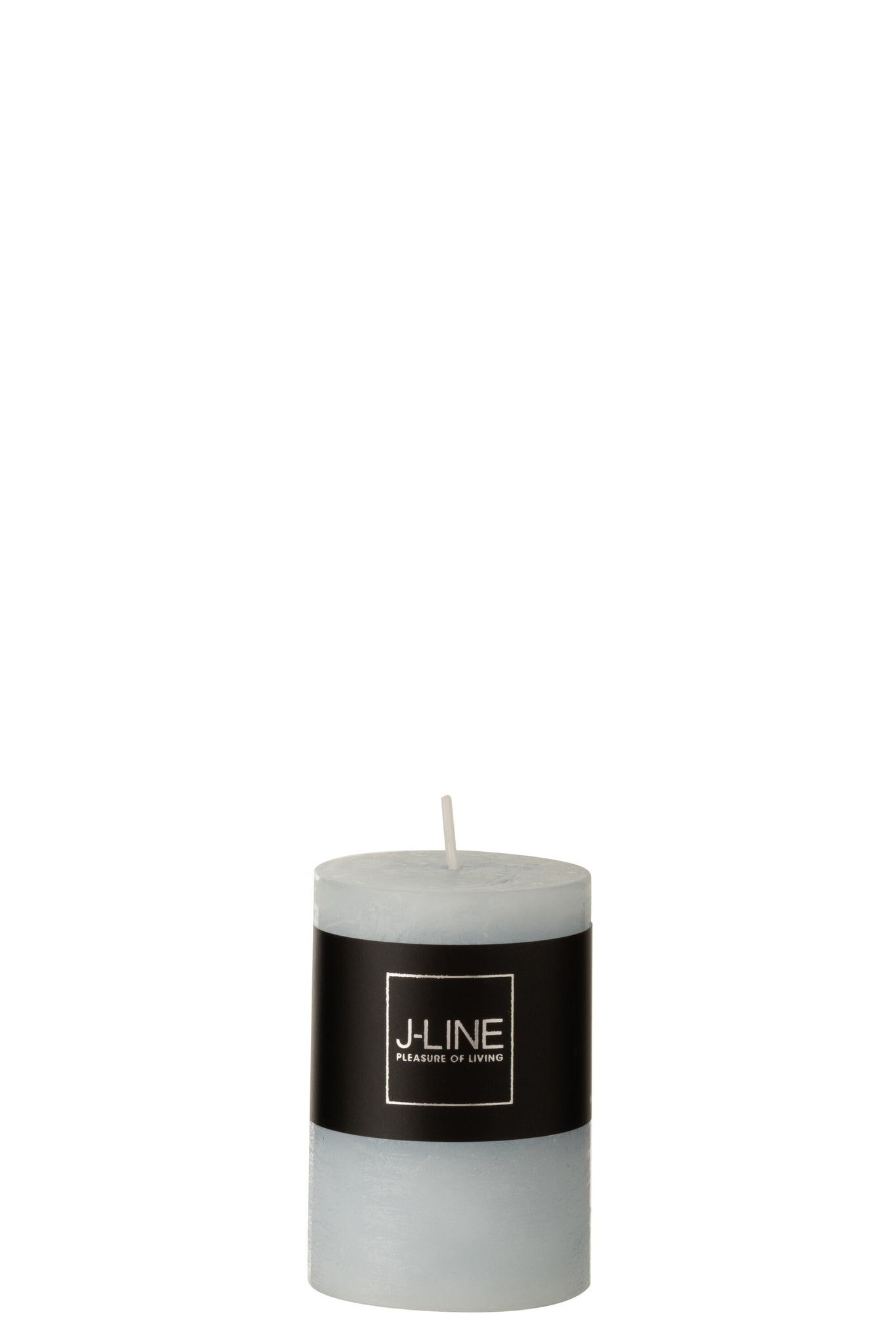 Cylinder Candle  Light Blue  S18h