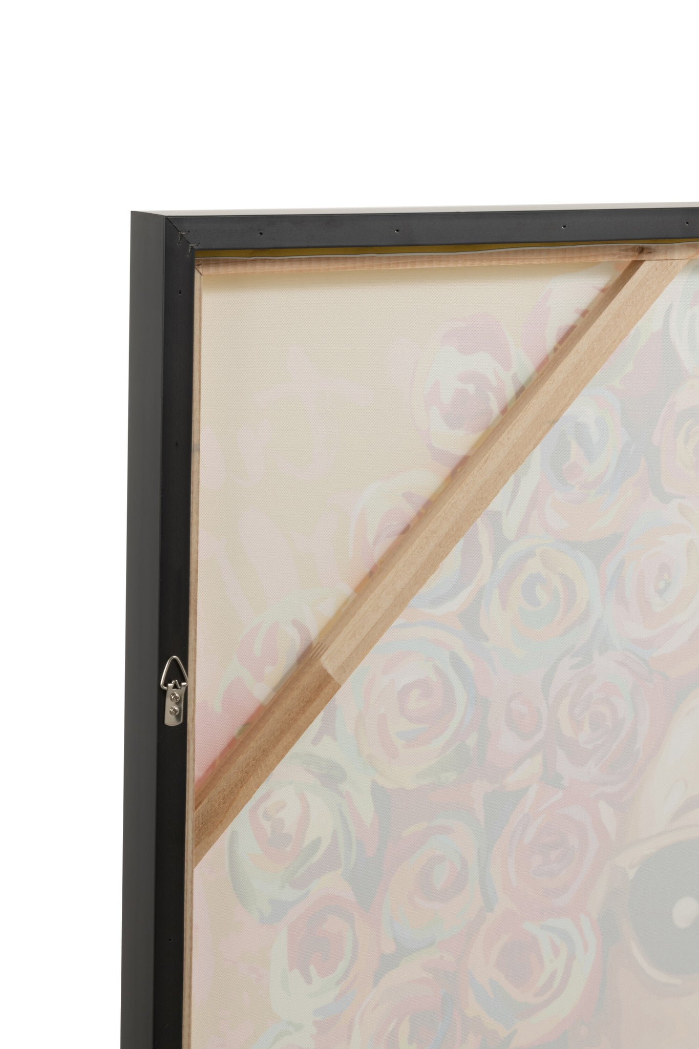 Wall Decoration Graffiti Woman Lipstick Canvas/Paint Mix