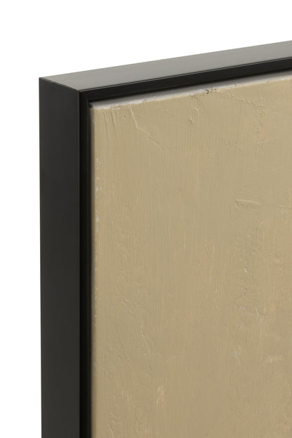 Painting African Woman Wood/Canvas Mix Assortment Of 2