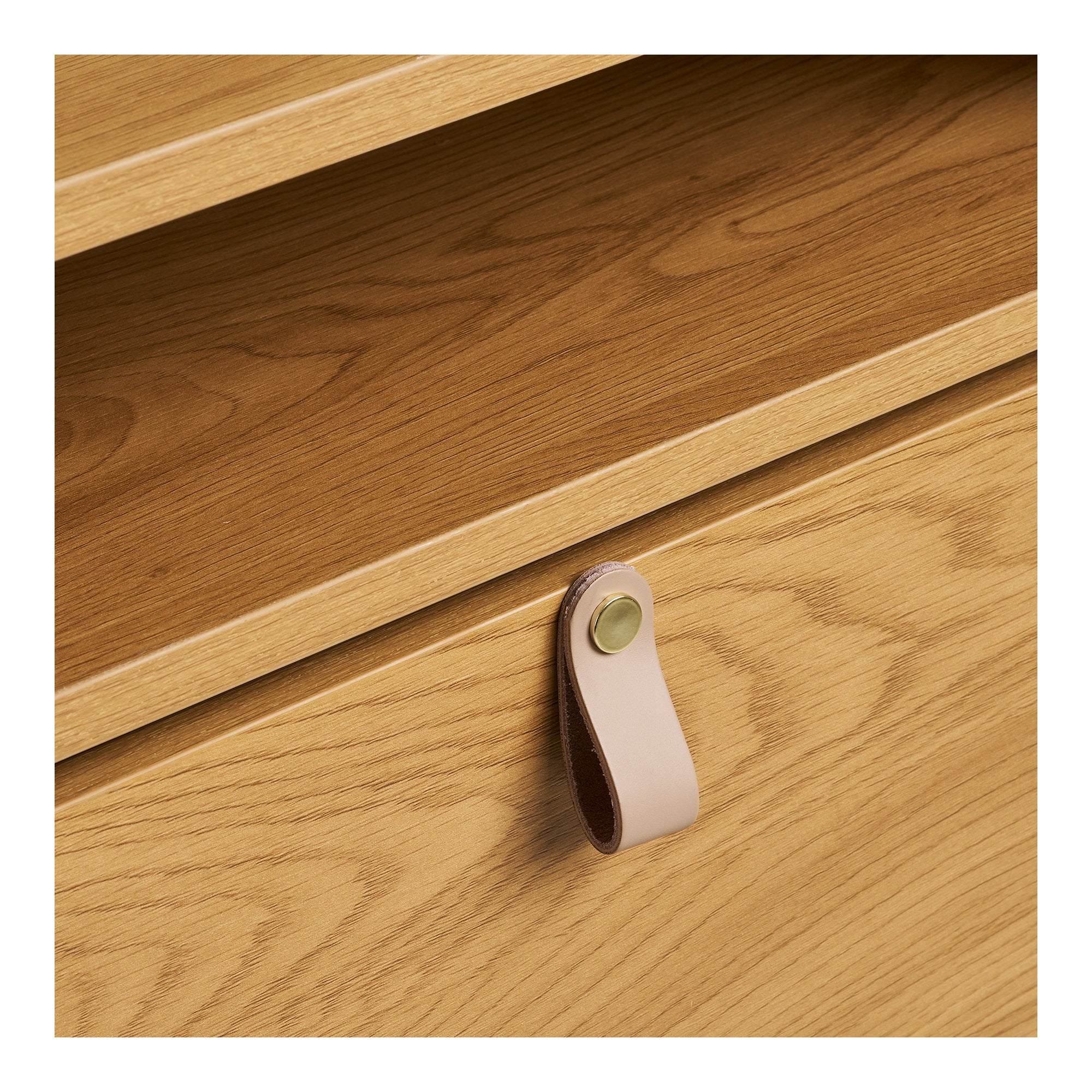 Barco Shoe Cabinet - Shoe cabinet, oak look 62x26x118 cm