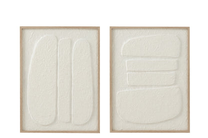 Painting Cells Paper White Assortment Of 2