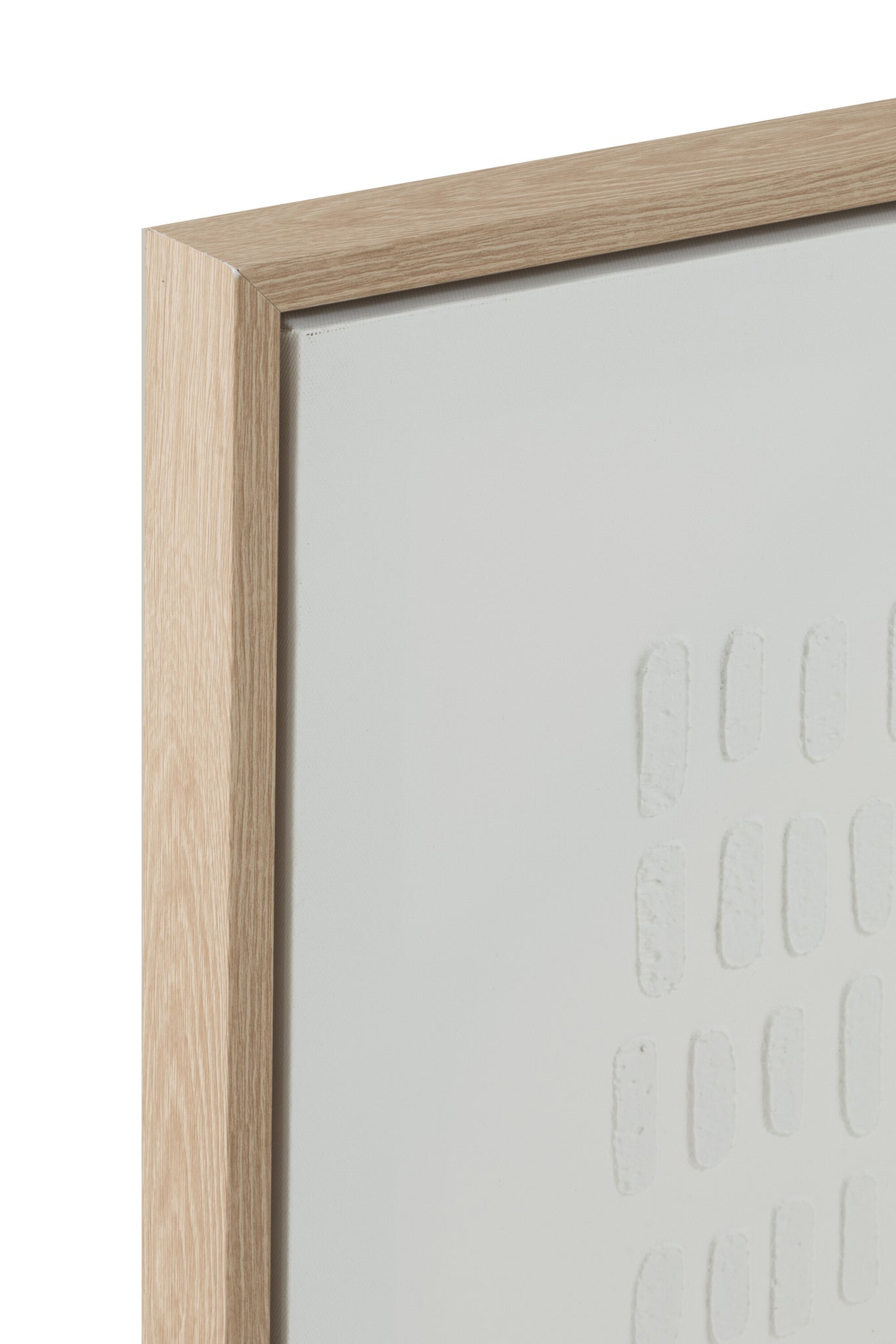 Mallinien-Leinwand, weiß, 3er-Set