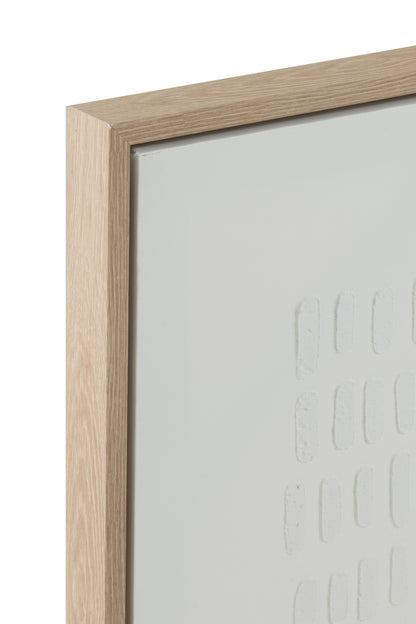 Mallinien-Leinwand, weiß, 3er-Set