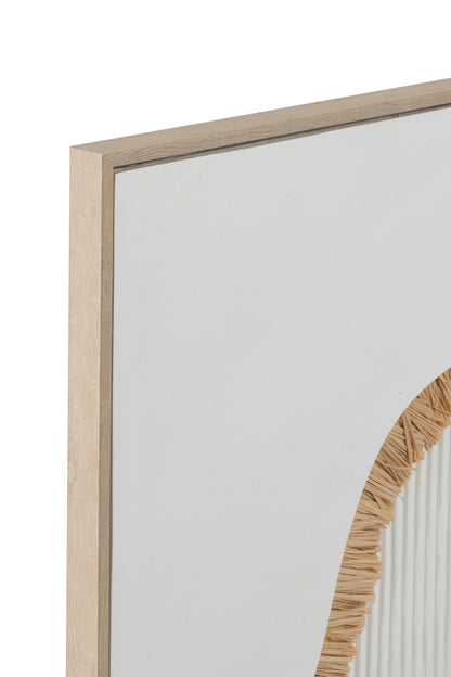 Painting Straw Canvas White Assortment Of 2