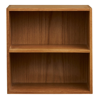 Townsville Wall Shelf with vertical rooms - Wall shelf with vertical rooms, oak 18x30x30 cm