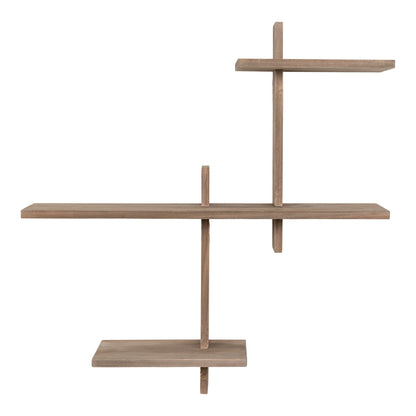 Gavi Shelf - Wall shelf, pinewood  55x15x55 cm