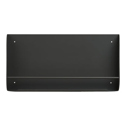 Volterra Wall Shelf - Wall shelf, metal, dark grey 60x7x30 cm