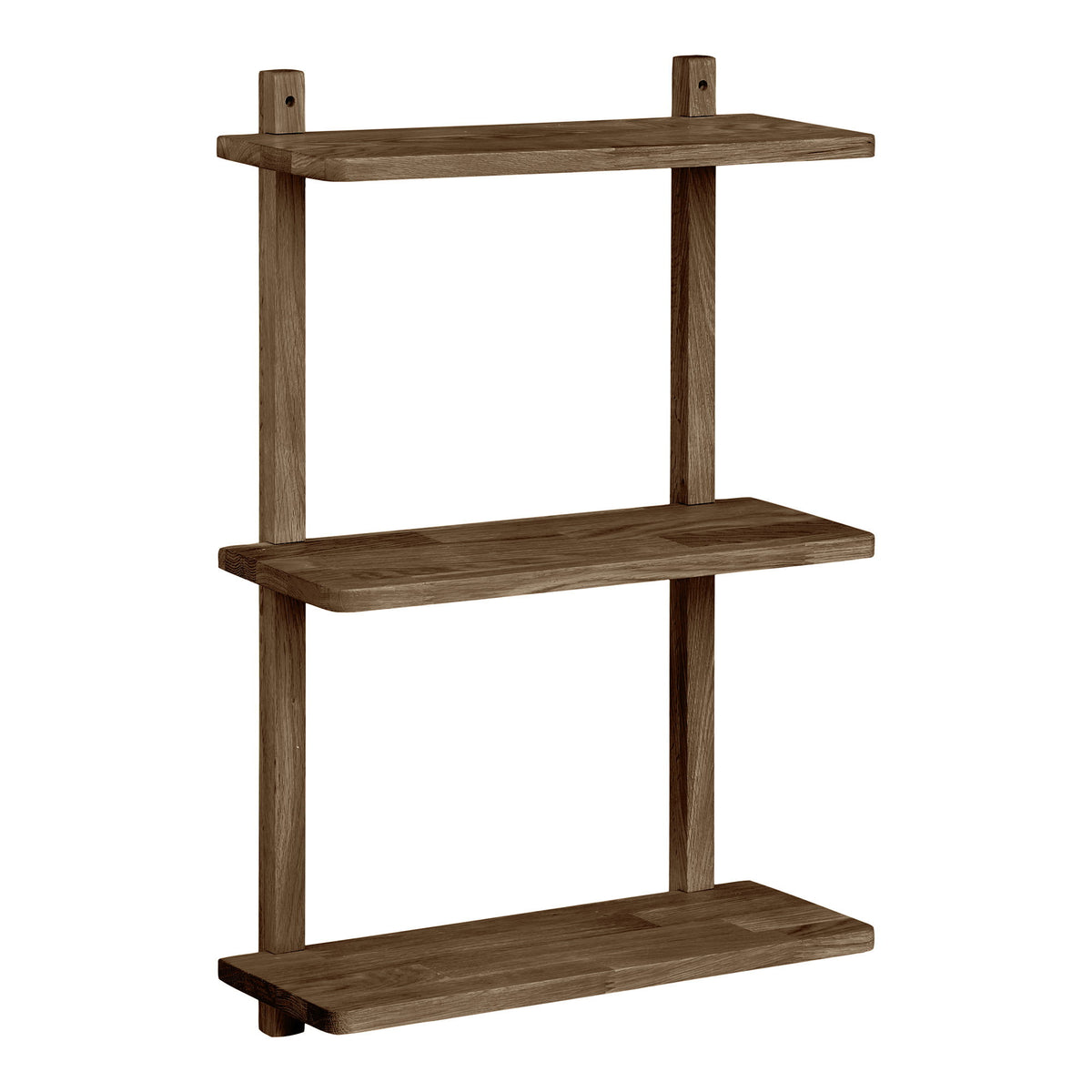 Wandrek Townsville – eikenhout, donkerbruin, 50x20x75 cm