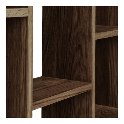 Wandrek Townsville – eikenhout, donkerbruin, 70x15x70 cm