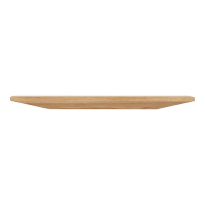 Wandplank Calcata – eikenhout, naturel, 42,5x14,5 cm