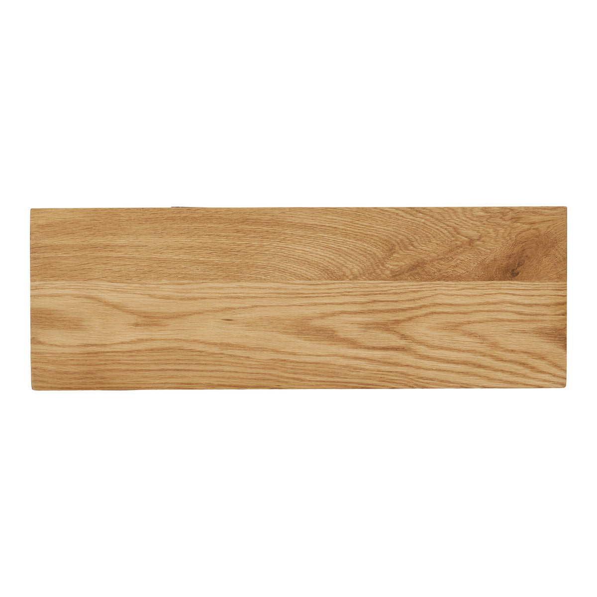 Wandplank Calcata – eikenhout, naturel, 42,5x14,5 cm