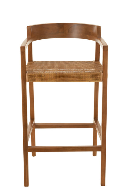 Barstool Emma Teak Brown