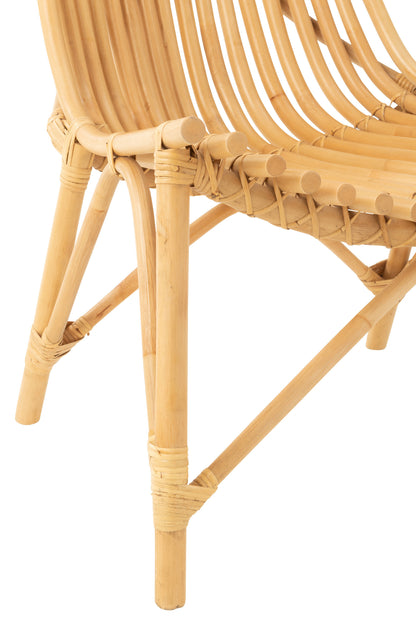 Stuhl Rattan Natur