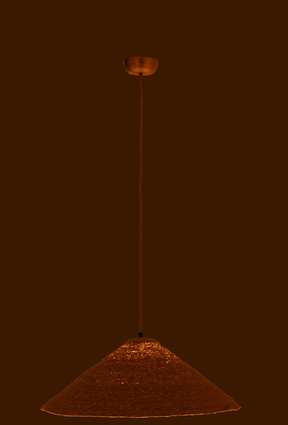 Hanging Lamp Hat Moonj Grass Natural Small