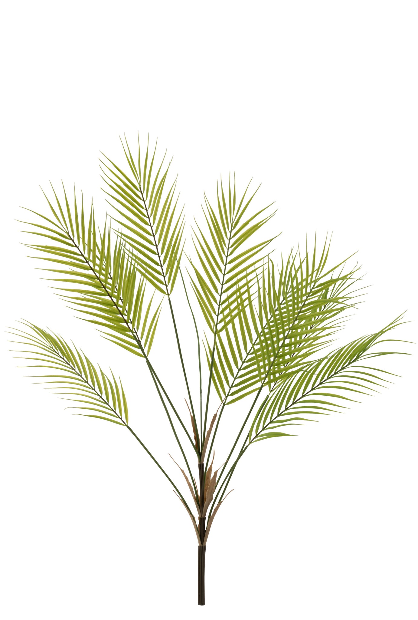 Fern Bunch 9 Leaves Artificial Green