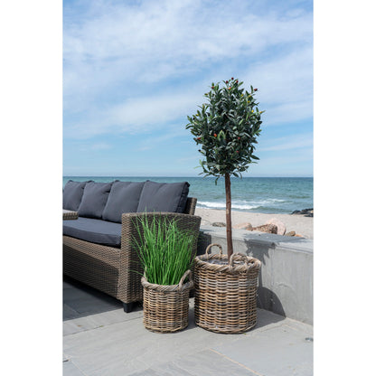 Gili Baskets – Körbe, Kubu Rattan, Natur 2er Set